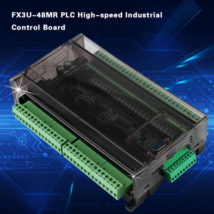 fx3u-48mr-dc24v-แผงควบคุมอุตสาหกรรมตัวควบคุม-plc-แบบโปรแกรมได้