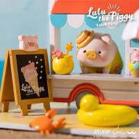 โมเดล LULU หมู  the piggy beach party