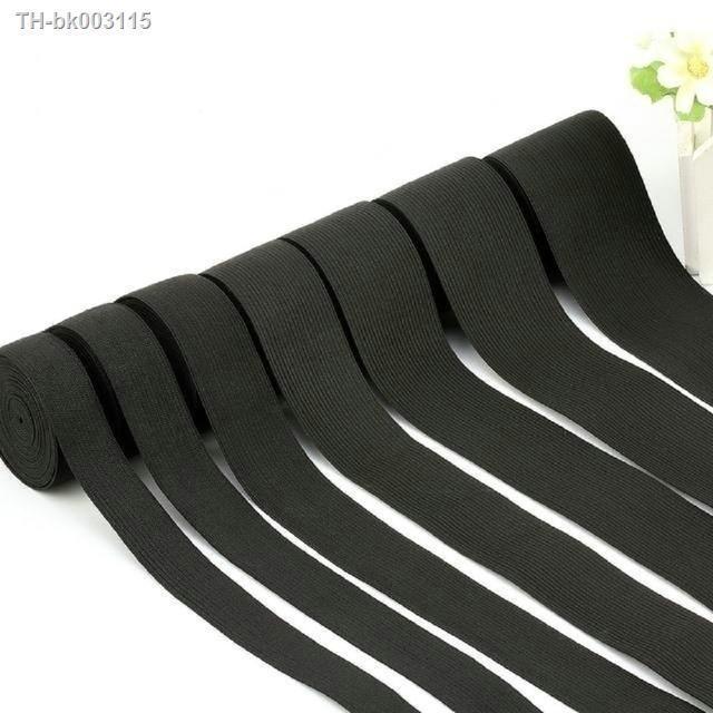 5-meters-flat-elastic-bands-white-black-nylon-rubber-band-for-sewing-garment-trousers-pants-clothing-accessories-diy-fabric-tape