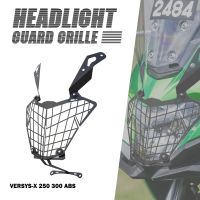 For KAWASAKI VERSYS-X 250 300 ABS 2017-2018-2019-2020-2021-2022-2023 Headlight Cover Protection Grille Mesh Guard Accessories