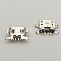 HVJ-100pcs Micro Usb Jack Charging Socket Port Plug Dock Connector 5pin Heavy Plate For Lenovo A6020i36 K5 K800 Repair Accessories