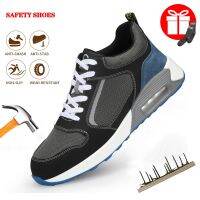 Indestructible Work Sneakers Male Safety Shoes Puncture-Proof Work Shoes Construction Work Boots Men Shoes Zapatos De Seguridad