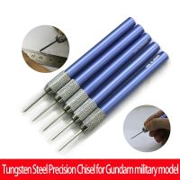 0.2-1.0mm Tungsten Steel Precision Chisel Modeling Craft Tool Scribe Line Chisel Engraving Tool for Gundam Military Model