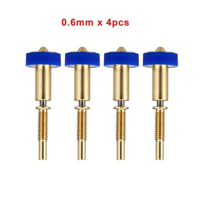 หัวฉีด-e3d-โคลน4ชิ้นแบบครบวงจร0-25-0-4-0-6-0-8มม-ฮีทเบรคทองเหลืองไทเทเนียมสำหรับอัดรีด-e3d-ฮอตเอนด์