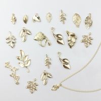 【YD】 10pcs Leaves Charms Jewelry Making Earrings Necklace Pendant Accessories