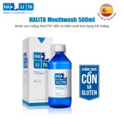 Halita Mouthwash chai 500ml - Nước súc miệng HALITA ức chế tác nhân gây