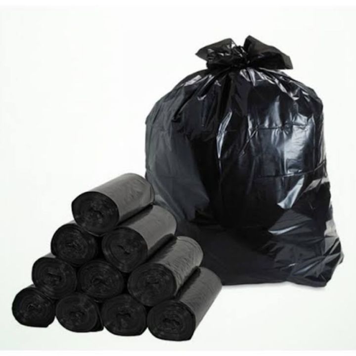 Garbage Bag Small 10pcs - Medium 10pcs - Large 10 pcs - XL 10 pcs - Black