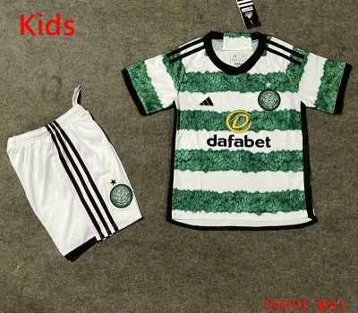 เสื้อ Celtics อยู่บ้าน23-24ชุดเจอร์ซี่ฟุตบอลคุณภาพไทยสำหรับเด็ก