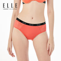 ELLE PANTY I กางเกงในรูปแบบ BOYLEG LOWRISE สีแดงเชอรี่ I LU9785