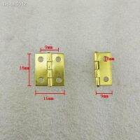 ✔ Yellow Color Metal Cabinet Door Luggage Hinge4 Holes DecorFurniture DecorationAntique Vintage Old Style18x16mm20Pcs