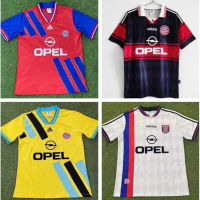 เสื้อกีฬาแขนสั้น ลายทีมชาติฟุตบอล Bayern Jersey Bayern 97 99 ชุดเยือน สไตล์วินเทจ เรโทร