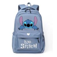 Lilo &amp; Stitch Backpack Male and Female Students Oxford Cloth Large Capacity Book Storage Bag Disney Cartoon Peripheral Gifts