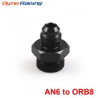 Orb-8 O-Ring Boss AN8 8AN AN6 6AN อะแดปเตอร์ตัวผู้ที่เหมาะกับการ BX101907การชุบผิวด้วยสีดำ