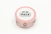 mt for PACK animals (MTPACK10) / เทปสำหรับแพ็คกิ้ง ลาย animals แบรนด์ mt masking tape จากประเทศญี่ปุ่น