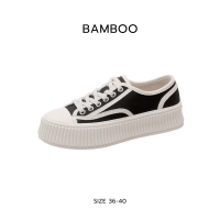 รองเท้าผ้าใบแคนวาส แบบผูกเชือก รุ่น Bamboo