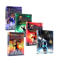 Five volumes of Percy Jackson and the lightning thief 5 are sold together. Percy Jackson and the thief of fire