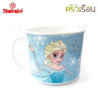 Flowerware C2392-3 [ ราคาต่อใบ ] แก้วน้ำ เมลามีน 3 นิ้ว ลาย Frozen Winter Magic โฟรเซน เจ้าหญิง เอลซ่า แอนน่า Elsa Anna