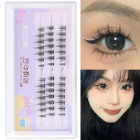 Manga Lashes Little Devil ขนตาปลอมหนา Bundles Single Cluster Segmented Natural Simulation Cos Eyelashes Eye Extension