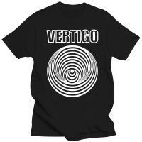 Large mens short sleeves New Vertigo Records Progesive Logo Mens Black Tshirt Size S To 3Xl 4XL.5XL.6XL