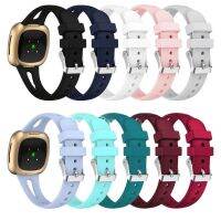 xinpan For Fitbit versa 3/versa 4 Drop Slimming silicone strap watch band wristband bracelet Womens style lady strap