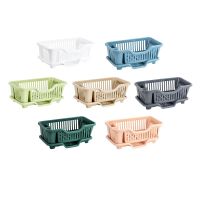 【CW】 Dish Drying Rack Utensils Holder Strainers with Drain Tray Sink Drainer for Restaurant Countertop Dining Room