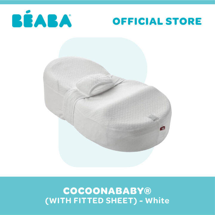Beaba Cocoonababy® (with fitted sheet) Fleur de coton® WHITE Lazada PH