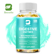 BEWORTHS Digestive Enzymes Capsules with Probiotics and Prebiotics for