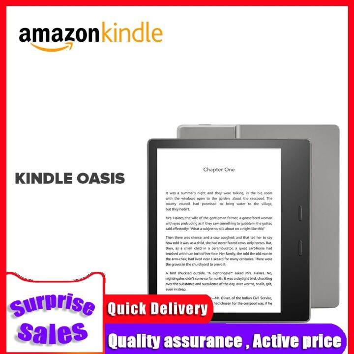 Amazon Kindle Oasis With 7” display and page turn buttons Lazada PH
