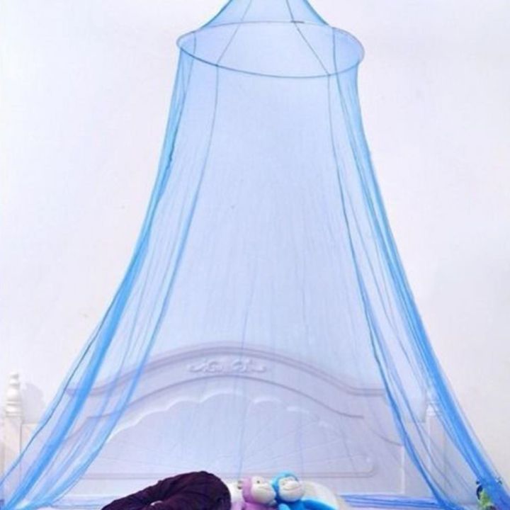 lz-polyester-practical-round-dome-princess-bed-canopy-solid-color-hanging-net-canopy-see-through-bedroom-decoration