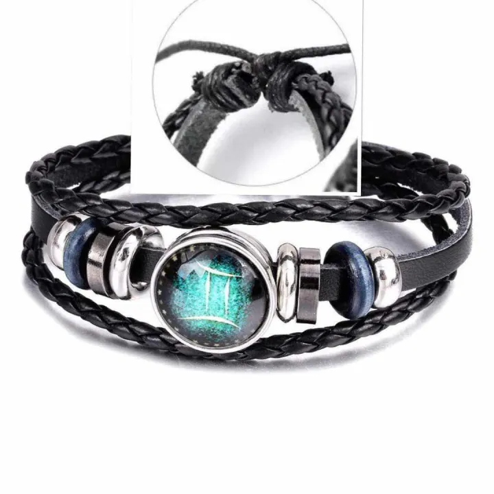 levi jewelry 12 constellation glow in the zodiac signs bracelet no box |  Lazada PH