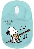 เมาส์ไร้สาย Anitech รุ่น SNP-W228  Wireless Mouse Snoopy