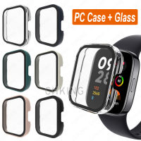 ปกป้องหน้าจอสำหรับ Redmi Watch 3คลุมทั้งหมด Casing PC เปลือกฟิล์มแก้วสำหรับ Redmi Watch 2 Lite/poco