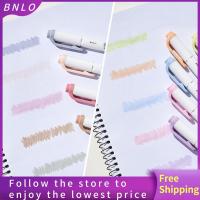 BNLO 5สี/ชุดมอรันดี้ปากกาเน้นข้อความหัวคู่คุณภาพสูงปากกาเรืองแสงวาดปากกาเอนกประสงค์ของขวัญนักเรียน5สี
