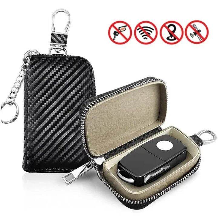 Car Key Signal Blocker Case Faraday Box AntiHacking AntiTheft Key Fob