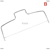 Kada เครื่องตัดเค้กแบบเส้นเดี่ยวสามารถปรับได้เครื่องตัดเค้กทำจากสเตนเลสสตีลอุปกรณ์แบ่งขนมปังอุปกรณ์ในครัวเครื่องมืออบเค้ก