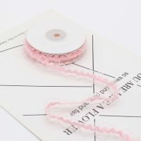 20mm 25mm Elastic Lace Trim organza Cutout Accessories Diy Sewing Garment Stretchy Lace Fabric Wholesale