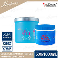 Elracle Concentration เอลราเคิล คอนเซ็นเทรชั่น Hair Spa Refreshed Deep Cream 500/1000ml. แฮร์สปา รีเฟรช ดีฟ ครีม เหมาะสำหรับผมแห้งเสียและอ่อนแอ