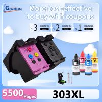 303XL Ink Cartridge Compatible For HP 303 HP303 Hp303xl Envy Photo 6220 6222 6230 6232 6252 6255 6234 7130 7134 7830 Printer