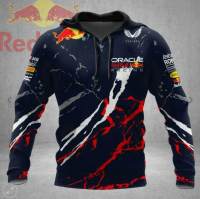 （ALL IN STOCK XZX）  Red Bull Racing F1 3D Hoodie 60  (Free customized name logo for private chat, can be changed with or without zipper)