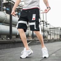 Mens Cargo Pants Side Multi-pockets Short Shorts for Men Korean Fashion Loose Pocket Casual Shorts Plus Size Summer Sweatpants Casual Tactical Straight Wide Leg Shorts ​Outdoor Sports Pant Youth