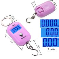 Portable Hook Scale Mini 25kg Electronic Lcd Travel Suitcase Luggage Bag Weight Scales with Blue Backlight