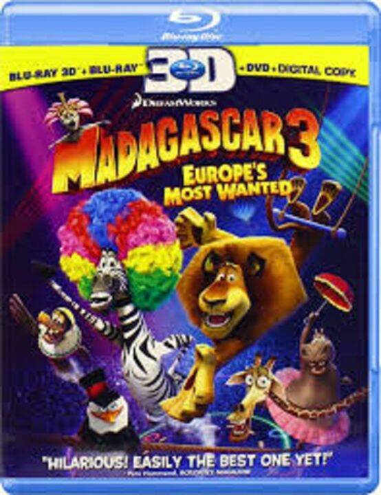 Madagascar 3 Blu-ray 3D | Lazada PH