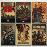 The Walking Dead Hot Season 8 TV Series Poster Print Canvas Painting Bar Cafe Living Room Dining Art Wall Decoration Cuadros
