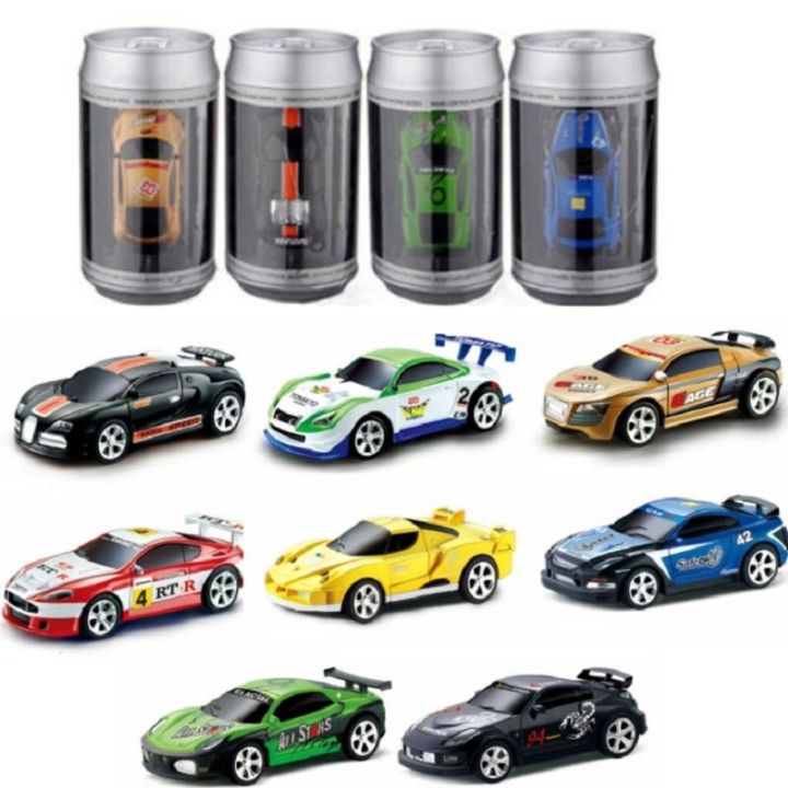 ZZOOI Upgrade  8 Colors Hot Sales 20Km/h Coke Can Mini RC Car Radio  Remote Control Micro Racing Car Toy For Kids Gifts RC Models 