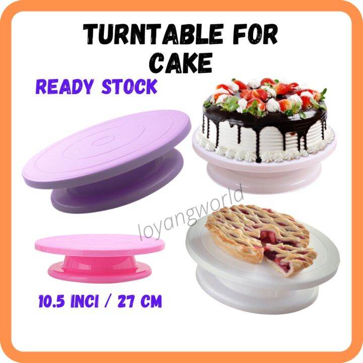 Cake Decorating Turntable Stand Rotating Stand Cake Rotating Icing