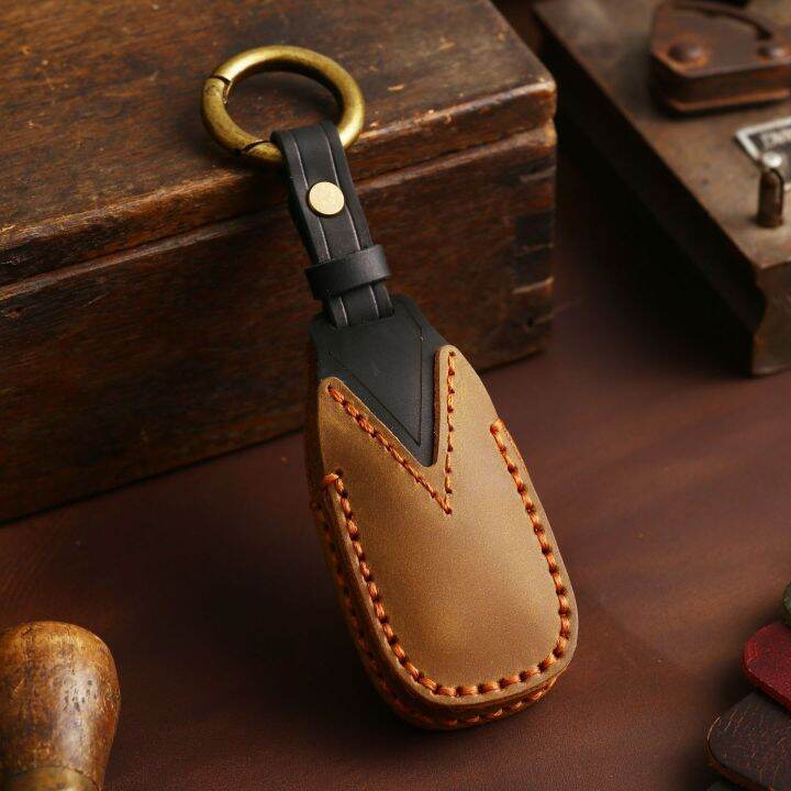 luxury-leather-car-key-case-cover-fob-holder-for-ford-mondeo-fiesta-kuga-st-line-mk3-focus-ecosport-keychin-shell-protection