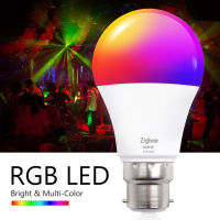 หลอดไฟดิสโก้ซิกผึ้งหลอดไฟ LED สมาร์ทโฮมไฟ RGB สำหรับ Tuya Smart Life Smartthings Alexa Google Home ขายส่งทุกวัน