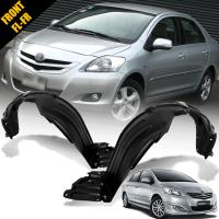 ซุ้มล้อ พลาสติกซุ้มล้อ บังโคลน ด้านหน้า รุ่น โตโยต้า วีออส Toyota Vios ปี 2007 - 2013 ข้างซ้าย + ขวา จำนวน 2 ชิ้น