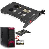 Oimaster กล่องใส่ไดรฟ์ฮาร์ดดิสก์สำหรับที่วางมือถือ Pci 2.5นิ้วอะแดปเตอร์ Sata Sdd Hdd