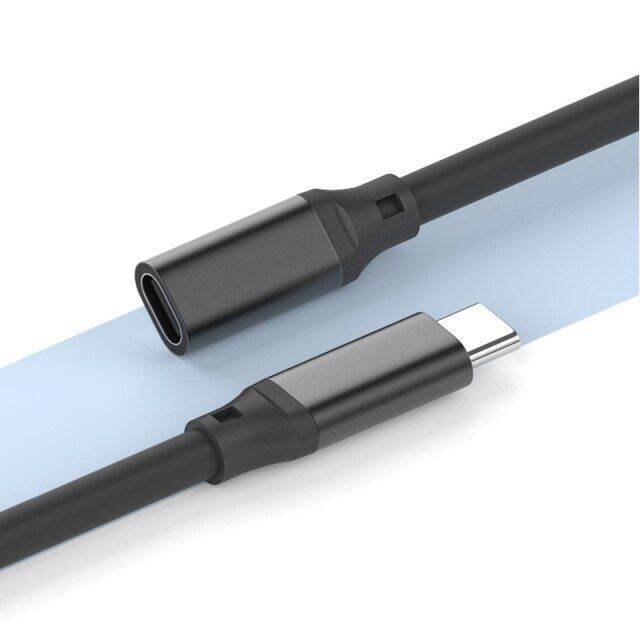 USB C Extension Cable Type C Extender Cord USBC for Thunderbolt 3